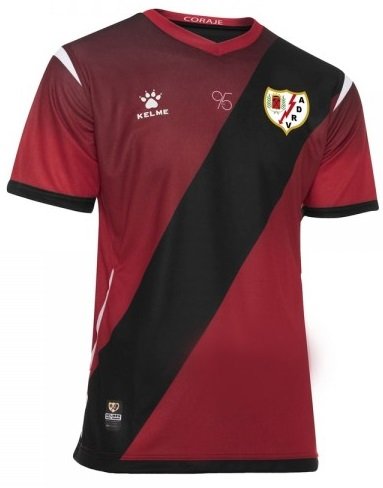 Camisa oficial Kelme Rayo Vallecano 2019 2020 II jogador